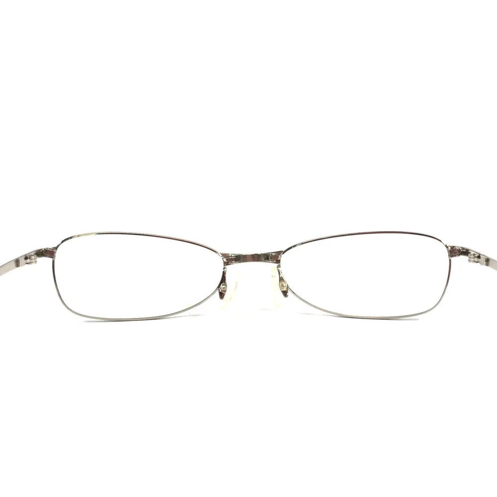 Prada Eyeglasses Frames VPR76C 9AC-4L1 Silver Collapsible Folding 53-18-145